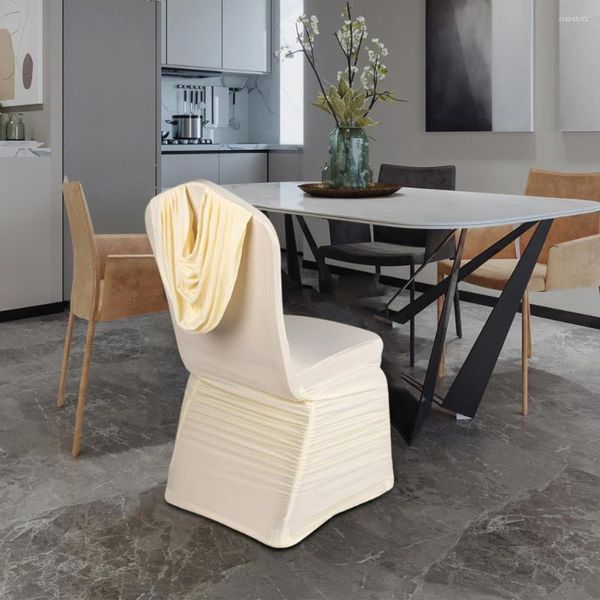 Camas de cadeira Capa útil capa de poeira lavável Protetor de banquete Decoração de casa de poliéster Slipcover para uso diário
