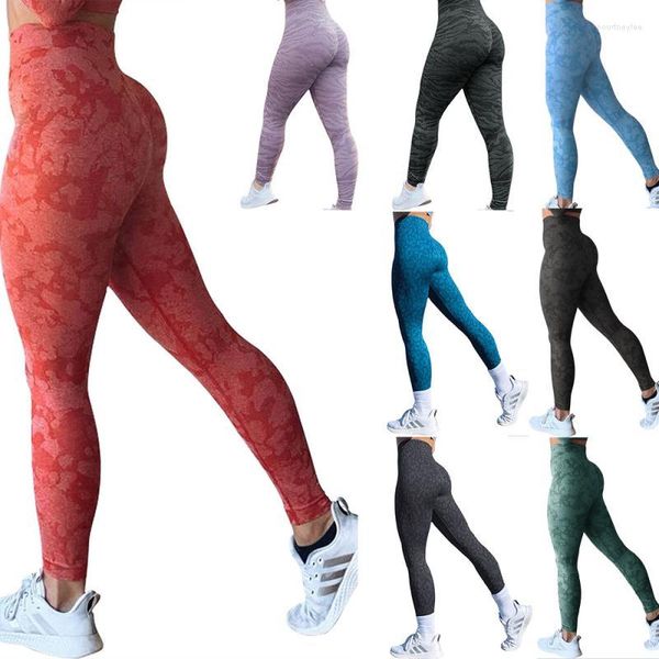 Active Pants Home Gym Yoga Feuchtigkeitsableitende Spandex-Fitness-Tight-Ausrüstung