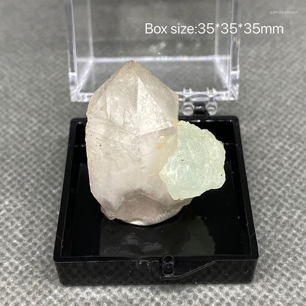 Kolye Kolyeleri Doğal Nadir Prehnite Mineral Örnekleri Taşlar ve Kristaller Kavan kuvars değerli taşlarını iyileştirir