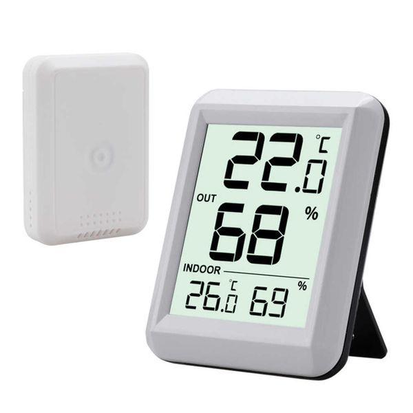 Stazione meteorologica igrometro termometro digitale esterno wireless 30M per misuratore di umidità temperatura domestica