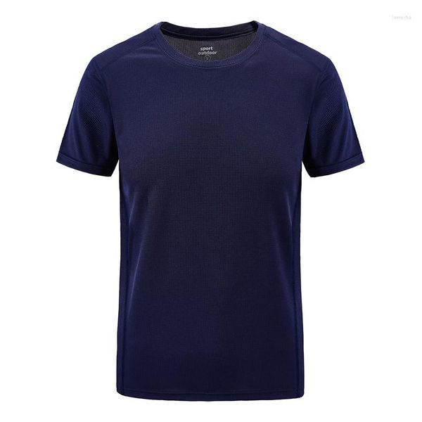 Herren T-Shirts Plus Größe 7XL 8XL Sommerhemd Männer Casual Atmungsaktive Übergroße Kurzarm T-Shirts Rundkragen Schnelltrocknende Streetwear