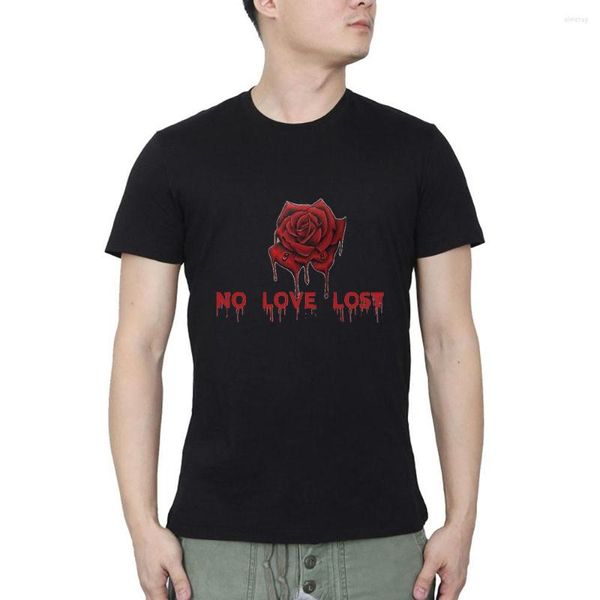 Erkek Tişörtleri Aşk Yok Kayıp T-Shirtsuper Yumuşak Gömlek Erkekler Giyim