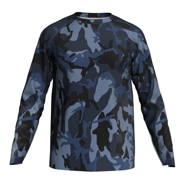 Jackets de corrida camuflagem de mangas compridas motocross ladeira abaixo ciclismo toda a camisa de bicicleta da montanha Jersey para desgastar Race Breathable Sport Quality Top