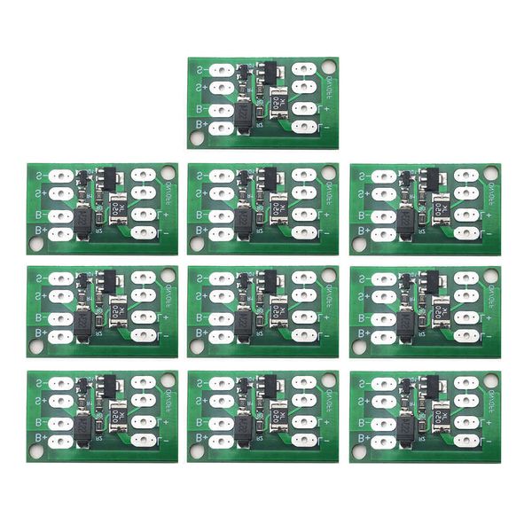 10pcs automáticos painel solar carregador de bateria Board Night Light Lamp Control Control Charging Controller Module