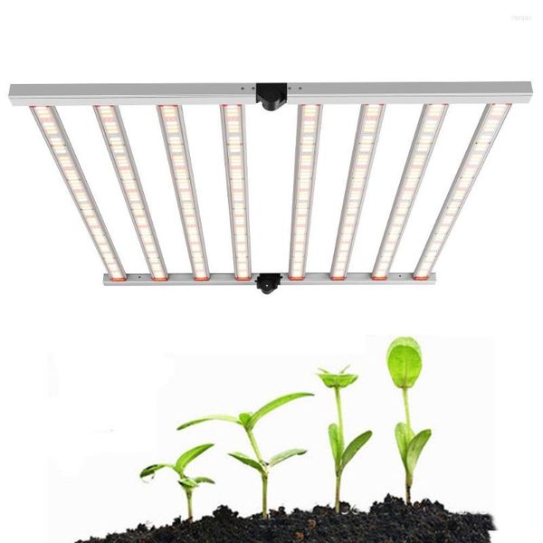 Luzes de cultivo Luz LED Specturma Full Dimmable Lamp com 2.8Umol/J PPE para plantas comerciais tenda de hidroponia