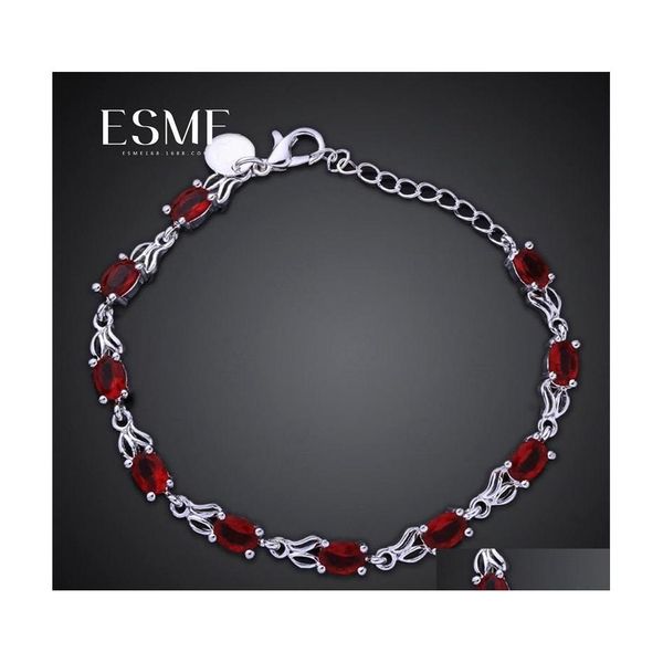 Pulseiras de charme homens homens homens indianos pulgle gemstone pseras 925 infinito esterling sier 584 Q2 entrega de gota dhrk6