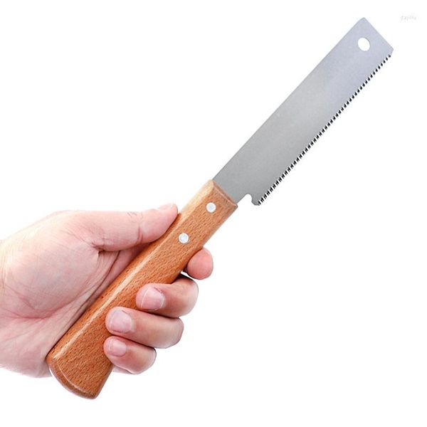 Kleine japanische Handsäge Camping zum Holzschneiden Trimmen tragbares Beschneiden Baumhacker Messer Holzbearbeitungswerkzeug Outdoor Garten