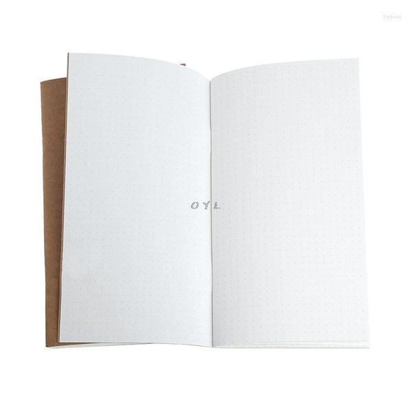 Kraft Paper Notebook Account Account Dot Dot Journal Diary Memo Blank Page Stationery