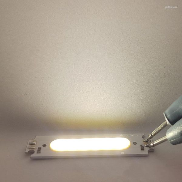 15mm Tiny 2W 12V COB LED Işık Boncukları İş Sinyal Lambası için Sarı Sıcak Beyaz Renk Diy ampulleri Süpermarket Aydınlatma