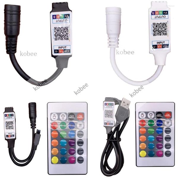 Controller USB DC 5V 12V IR Smart Controller Striscia LED RGB per SMD 2835 3528 Luce App compatibile con Bluetooth