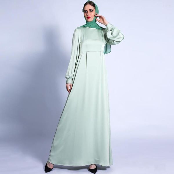 Abbigliamento etnico Longue Robe Femme Musulmane Eid Mubarak Abaya per le donne Dubai Abaya Turchia Islam Musulmano Abito lungo lungo Caftano Vestido