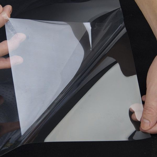 CAR SUNSHADE SUNICE SUNICE 2Mil Clear/ Transparent Window Segurança Film Anti-Shatter Glass Adtenhor de 60 cm de largura UV Alta proteção