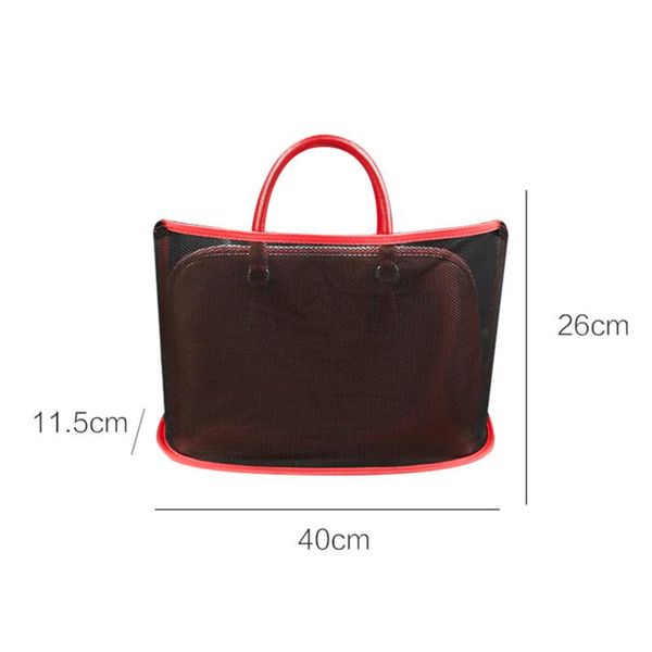 Aufbewahrungstaschen Auto Net Pocket Handtaschenhalter für Tasche Dokumente Telefon Wertgegenstände TRYC889