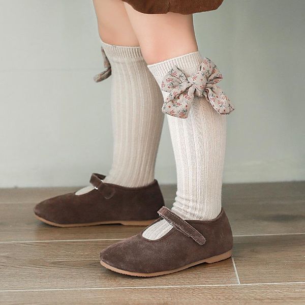 Socks Milancel 2023 Spring Kids Bow Sock Comb Girls Cotton Girls