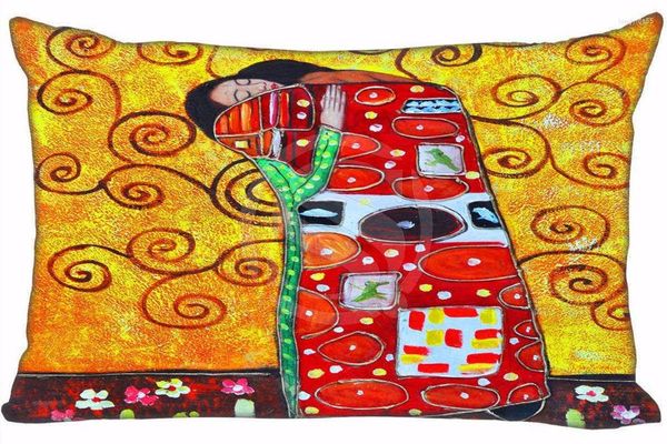 Kissenbezug Malerei Nr. 4 Kissenbezug Benutzerdefinierte rechteckige Hüllen mit Reißverschluss, Größe 35 x 45 cm (eine Seite) T831w#K19