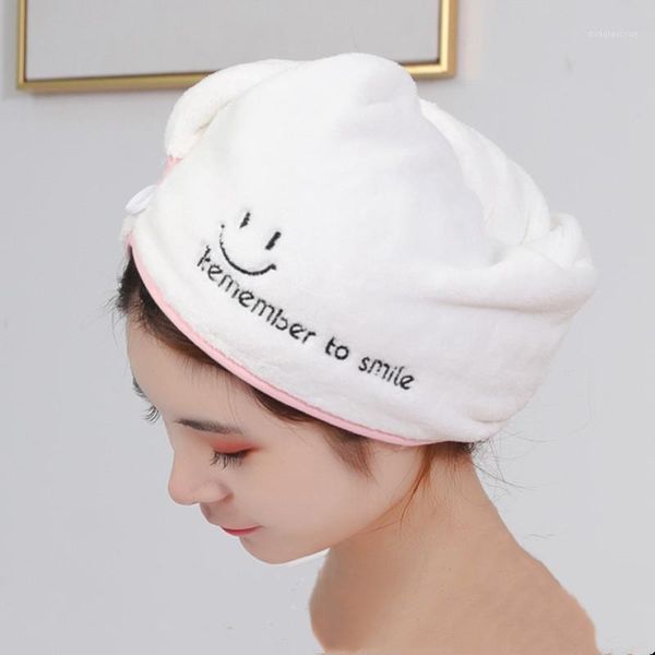 Asciugamano Asciugatura rapida Capelli Asciugatura rapida Cappello Avvolto Cuffia da bagno Necessità quotidiane per la casa Accessori per il bagno1