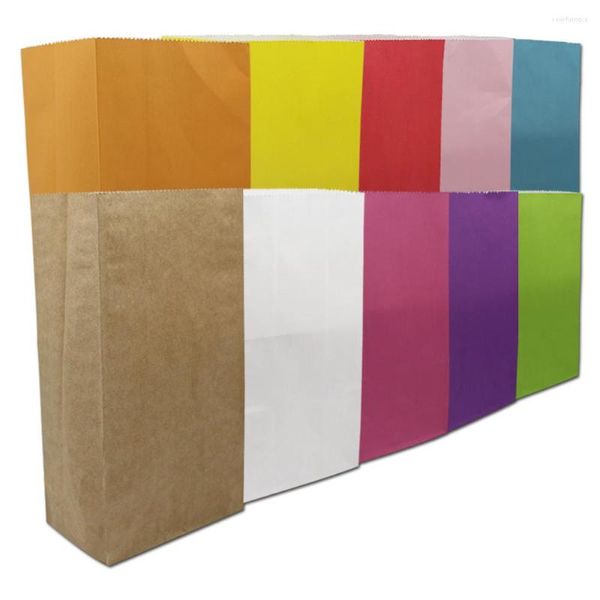 Borse contenitore 30 pz/lotto 18 9 6 cm Multifunzione Festa di Nozze Regalo di Mestiere Merce di Carta Piatto Aperto Kraft Shopping Bag