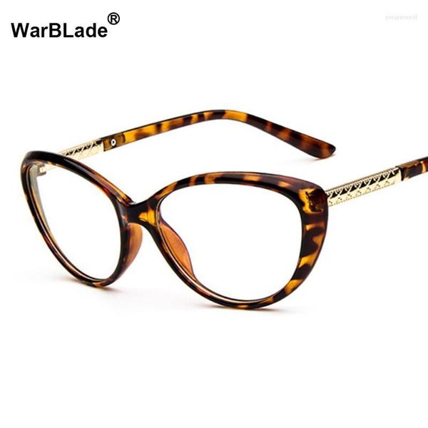 Sonnenbrillenrahmen Mode WarBLade Marke Vintage Retro Design Frauen Weiblich Quadratische Klare Gläser Brillen Brillen BrillenfassungenMode