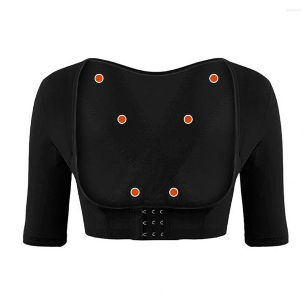 Intimo modellante da donna Tinta unica Senza cuciture Braccio snellente Manica corta/lunga/Senza maniche Top modellante da donna Da indossare tutti i giorni