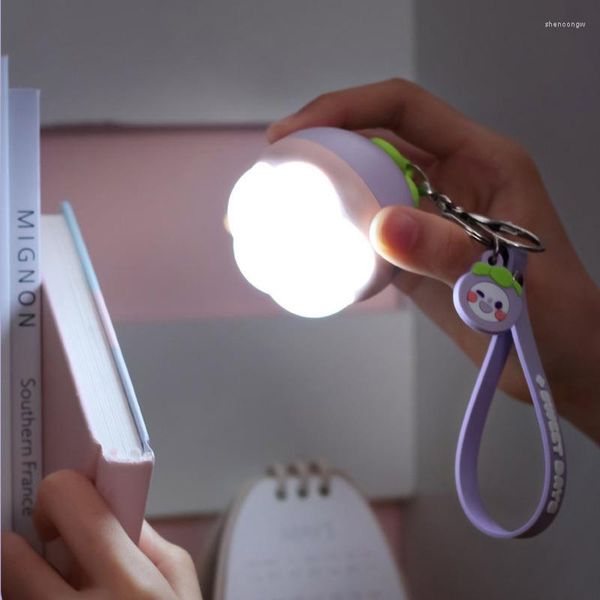 Ночные огни милый мультипликационный свет USB зарядка мини -декоративная портативная защита глаз светодиод