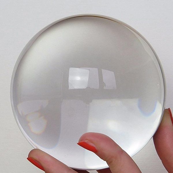 Artículos novedosos, bola de cristal transparente de 30mm y 40mm, adornos de cristal para el hogar, manualidades, bolas decorativas, decoración