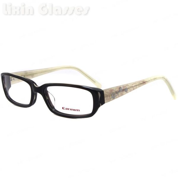 Óculos de sol Frames Moda Glasses Design Estilo muito bonito quadro preto Mulheres Springes óculos ópticos óculos óculos A017