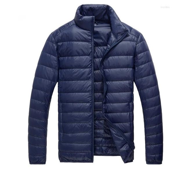 Piumino da uomo 2023 alla moda coreana per uomo in autunno e inverno Cappotto da ragazzo Abbigliamento stile Hong Kong Cotone maschile