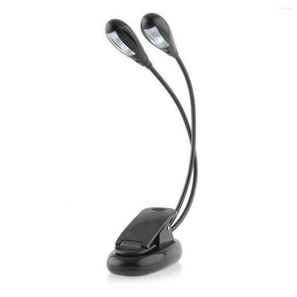 Lampade da tavolo USB Flessibile Lettura LED Light Clip-On Accanto al letto Lampada da tavolo Libro