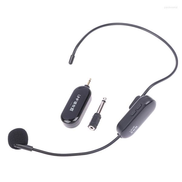 Mikrofone UHF-Headset Drahtloses Mikrofon Bienenlautsprecher Lehrerunterricht Outdoor-Bühnenlautsprecher-Werkzeug