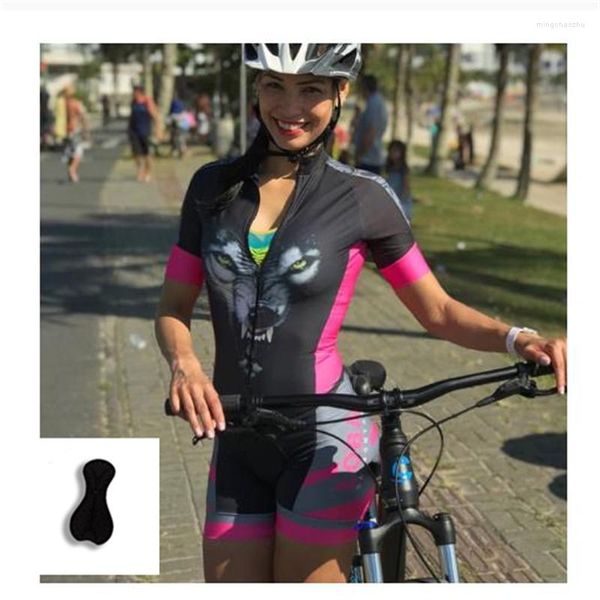 Set da corsa 2023 China Professional Women Sublimation Cycling Jersey Suit Abbigliamento Team Bike Shirts Wear Tuta da triathlon all'ingrosso