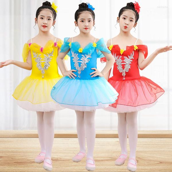 Stage Wear Bambini Performance Ballet Tutu Dress For Girls Kids Adult Swan Lake Dance Costumes Princess Ballerina Women