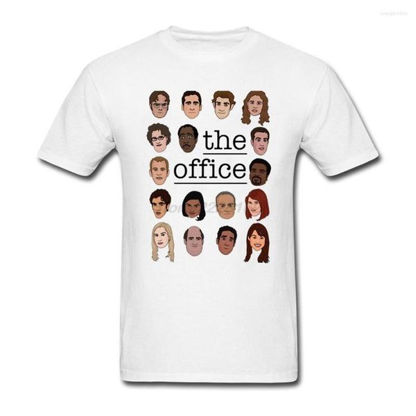 Magliette da uomo Crea la tua maglietta da regalo per uomo The Office Crew T-shirt kawaii per realizzare magliette verdi per adulti