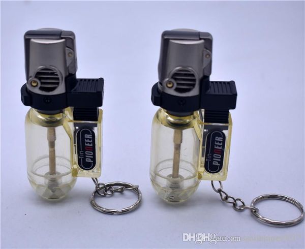 DHL free Mini vaporizzatore a base di erbe accendino per pipa Torch jet Fiamma torcia Accendino Accendini a gas butano antivento per bong in vetro con display