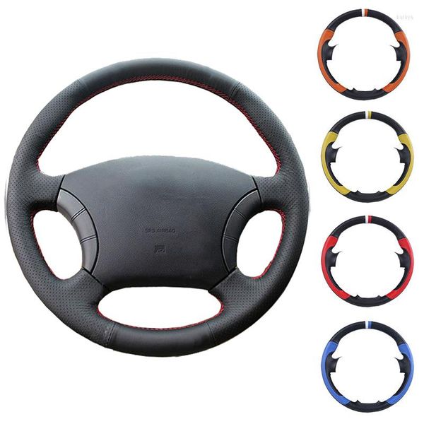 Coperchio del volante per sterzo Copertura per auto in pelle artificiale fai da te cuciti a mano per la grande parete Haval Hover H3 H5 Wingle 3 5