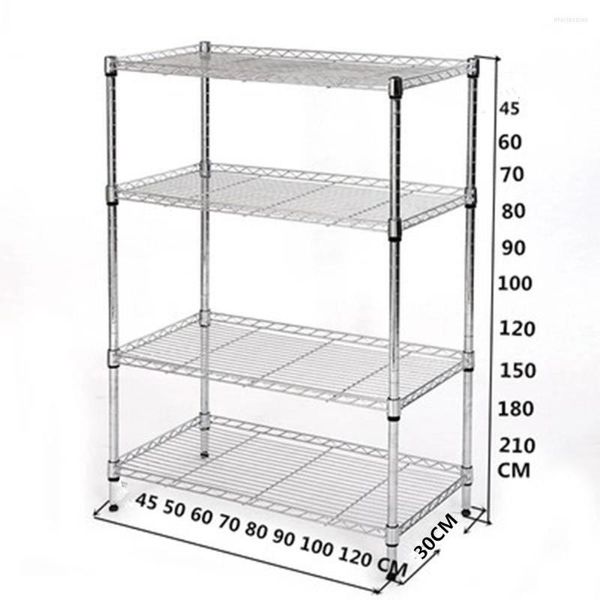 Haken 2-5-fach verstellbares Hochleistungs-Lagerregal (350 Pfund Ladekapazität pro Regal) Stahl-Organizer-Drahtregal