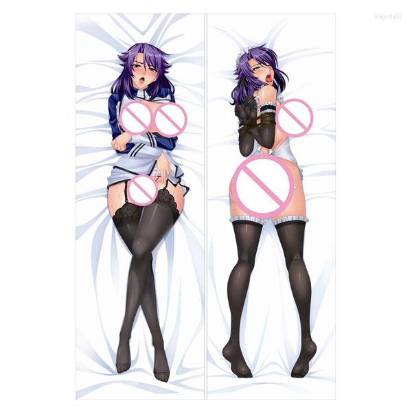 Caixa de travesseiro Anime Kangoku Senkan Nessa no Sennou Kouro Dakimakura Cobertão Personagens da prisão Lieri Bishop Long Corpo