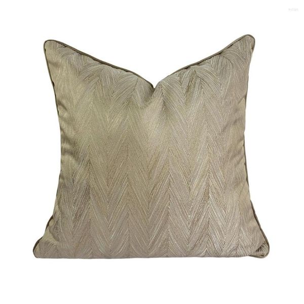 Cuscino Moderno Geometrico Zigzag Sabbia Custodia Estiva Moda Divano Sedia El Designer Cover Regalo Decorativo Casa 45x45cm