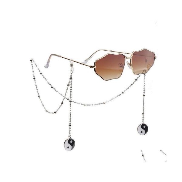 Gözlük zincirleri moda kadın boncuklu gözlük gözlükleri zincir bohem kelebek inci metal güneş gözlükleri kordonlar gözlük kablosu Holde Ottnh