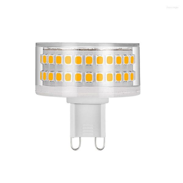 Lâmpada de LED de LED G9 sem flanger 9W 12W 15W Smd2835 Spotlight High Lumen 110V 220V Bulbo de cerâmica Substitua a luz de halogênio para o lustre