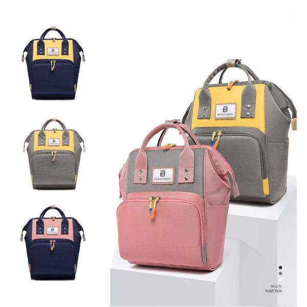 Wickeltaschen Tasche Mama Mutterschaft für Babysachen Kleiner Wickelrucksack Mütter Reisen Frauen Organizer