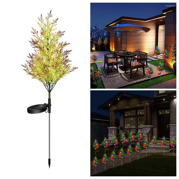 Set Rasenlampe Ausgezeichnete attraktive Gartenleuchte Drahtfreie Solarleuchten für den Außenbereich Dekor für Zuhause