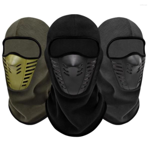 Caschi da moto Pile invernale Maschera per il viso Copertura Moto Motocross Moto Passamontagna Fodera per casco Berretti Scaldacollo Termico Cappuccio Uomo Donna