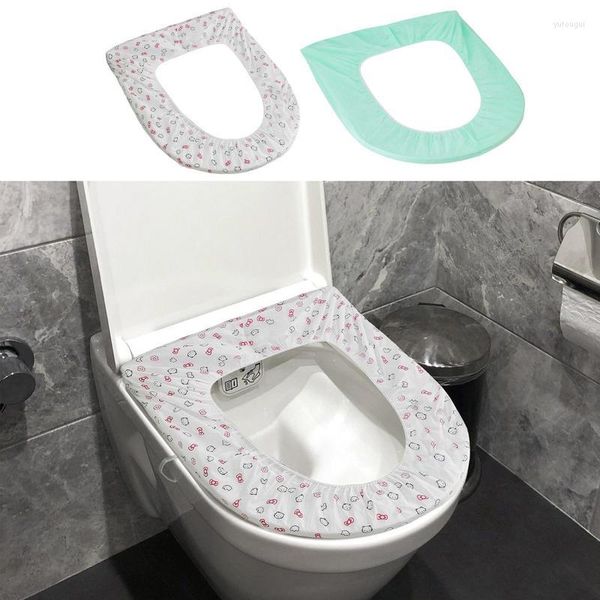 Coprisedili per WC Copri coperchio impermeabile spesso Bidet Tappetini da viaggio portatili per gite in campeggio EL