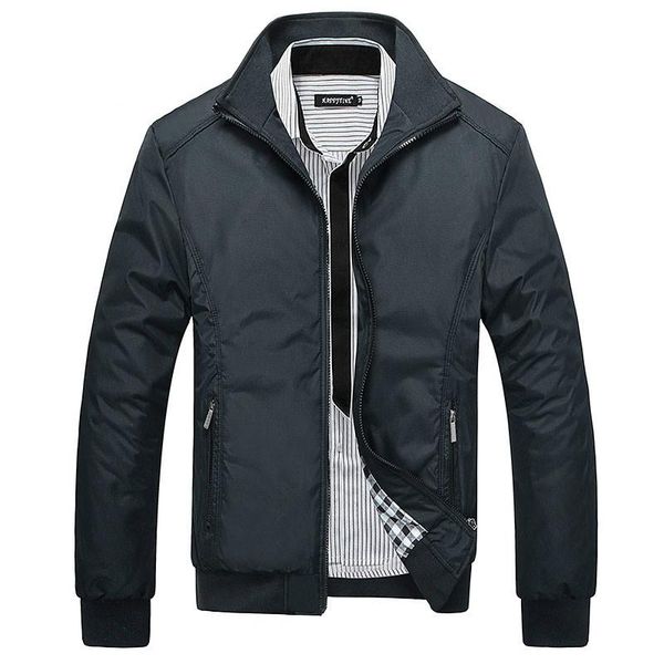 Jackets masculinos Spring Autumn Casual Mens Plus Tamanho 5xl Jaqueta Masculina Sportswear Bomber Jacket Collar Hommemen's