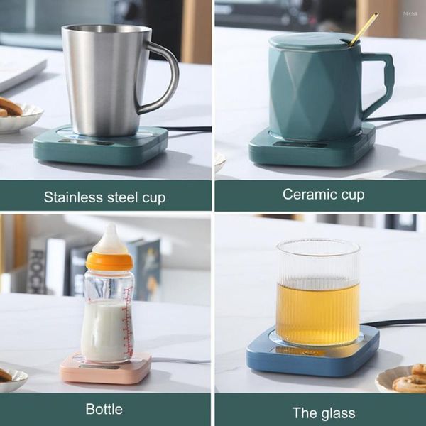 Tischsets Elektrische Tasse-Pad Halten Trinken Kaffee Becher Tasse Wärmer Milch Tee Wasser Heizung Pad Matte Temperatur Für Home büro