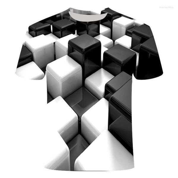 Camisetas masculinas 2023 moda masculina tendncia 3dt camisa vero nova 3d diamante padro camiseta