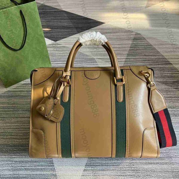 10A Top-Qualität, große, exquisite Tragetasche, 4 cm, Damen-Handtasche aus echtem Leder, Segeltuch, Reißverschluss, Reisehandtasche, Luxus-Designer-Umhängetasche