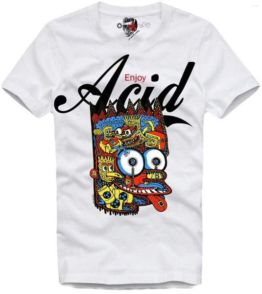 Magliette da uomo CAMICIA ENJOY ACID MESKALIN 2C B AL LAD DMT MEO 3457 Cool Casual Pride Uomo Unisex Fashion Tshirt Loose