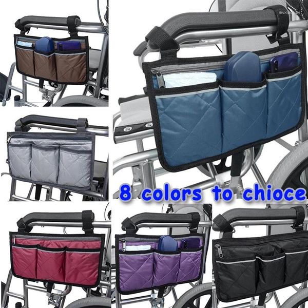 Сумки для хранения 1PC Walker Electric Scooter Cheater Cheater Cheal Cheal Cheal Cheal Cheal Cheal Cheal Cheal Cheals Armrest Sack Sack Sack Sack