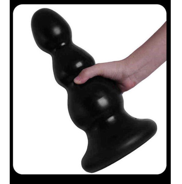 Nxy Sex Anal Toys Огромный расширитель Dilator Super Big Butt Plug Anus Stivulator Balls Balls Dildos Взрослые продукты мастурбация игрушки 1220